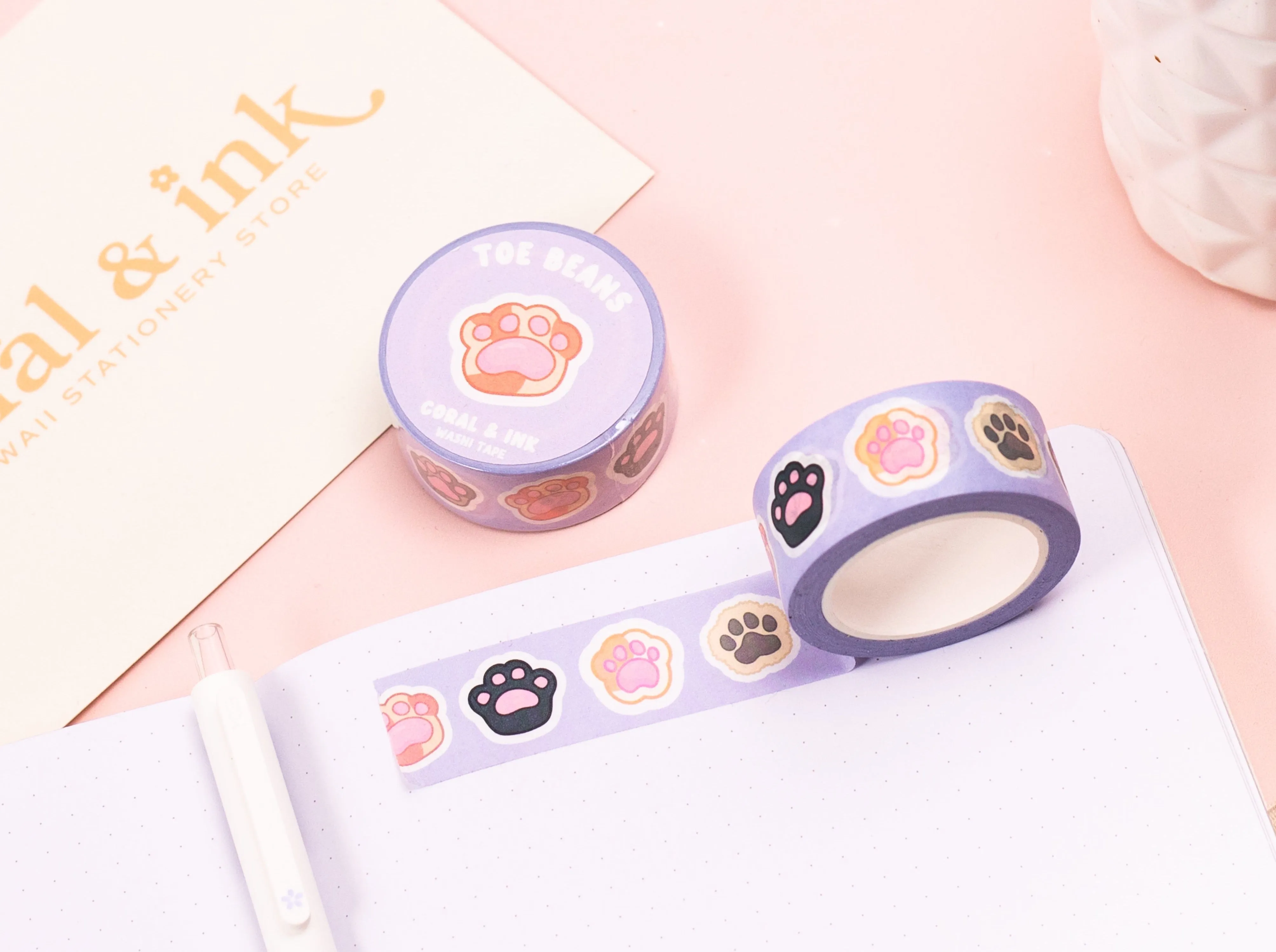 Toe Beans Paw Washi Tape