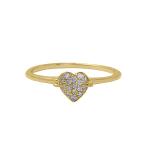 Towering Love Gold Ring