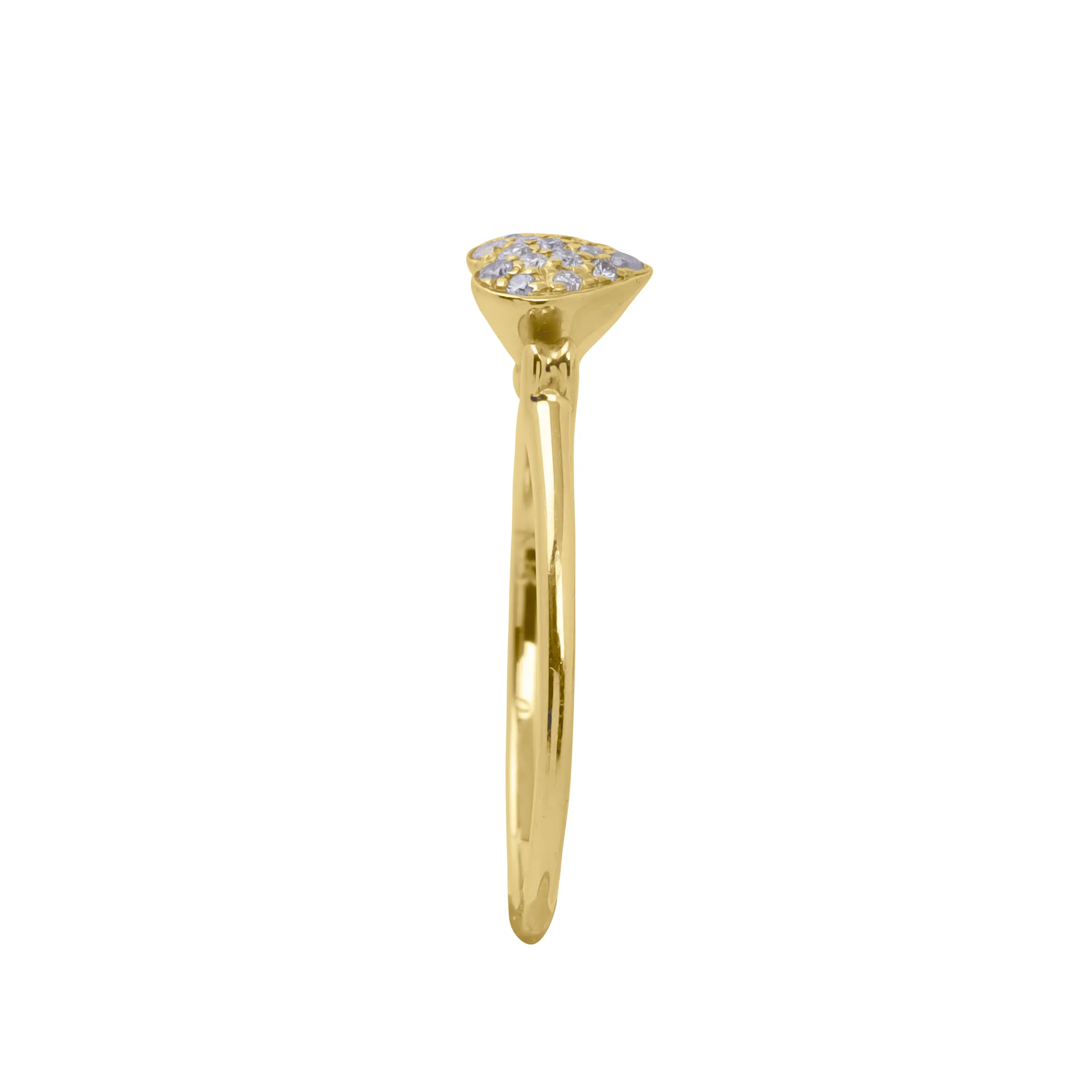 Towering Love Gold Ring
