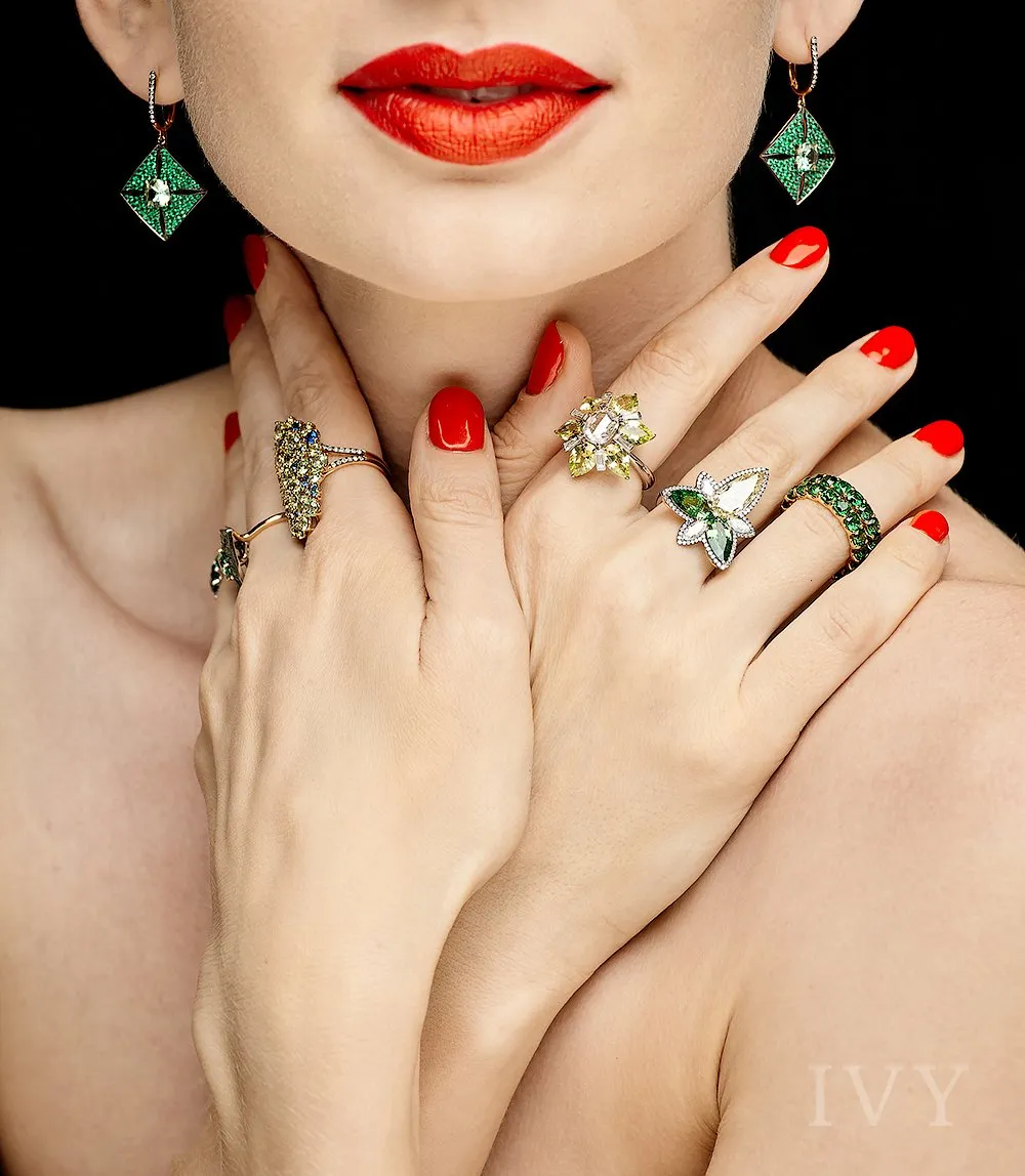 Tsavorite Eternity Ring