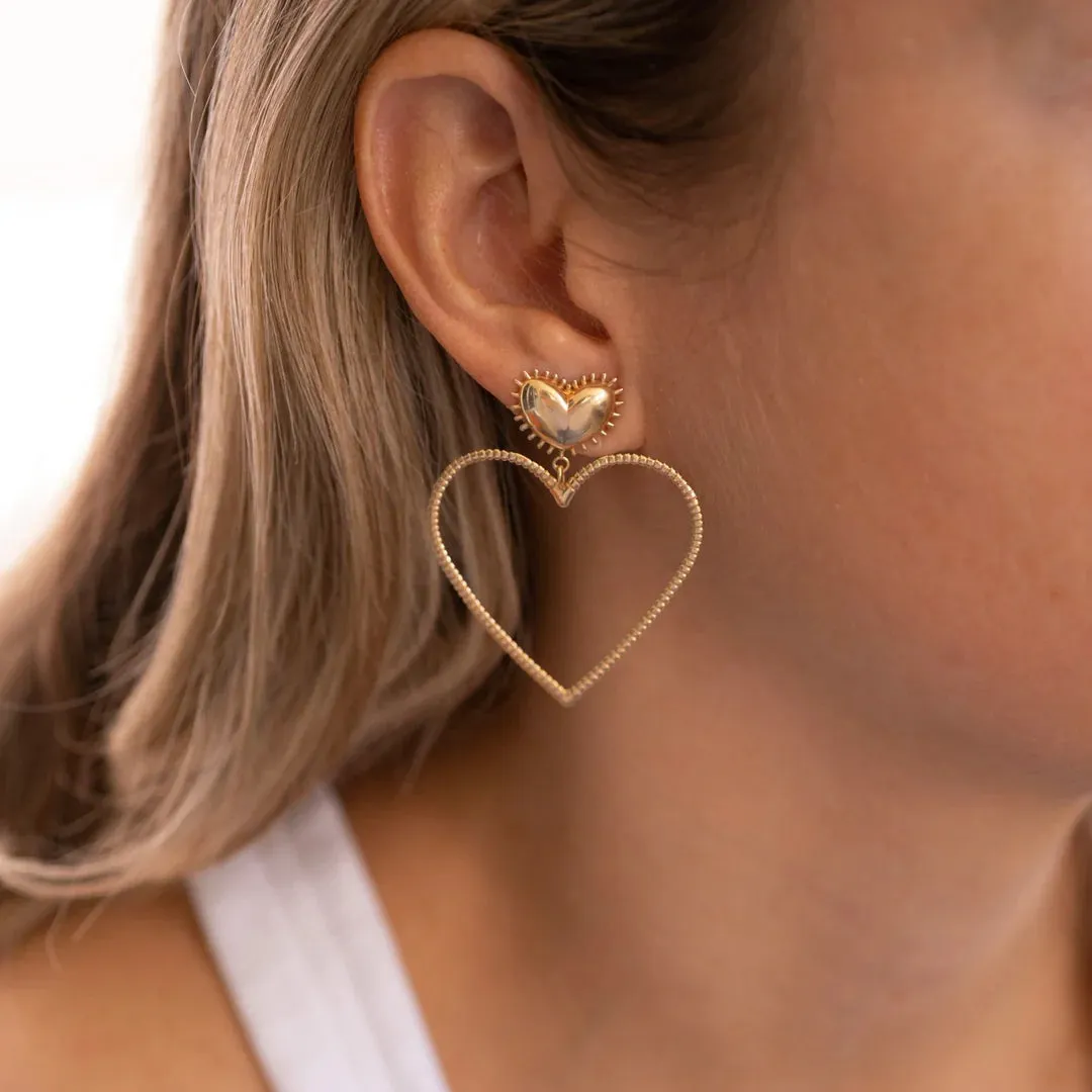 VERA MAXI EARRING / GOLD