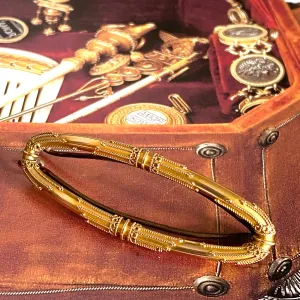 Victorian Gold Hair Barrette