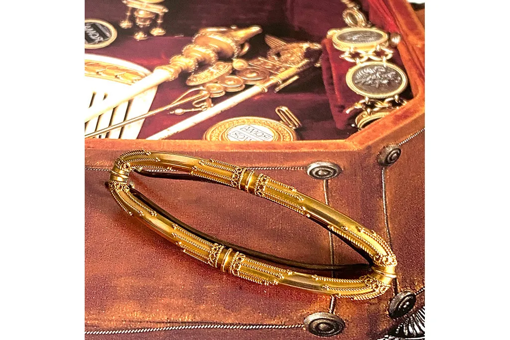 Victorian Gold Hair Barrette