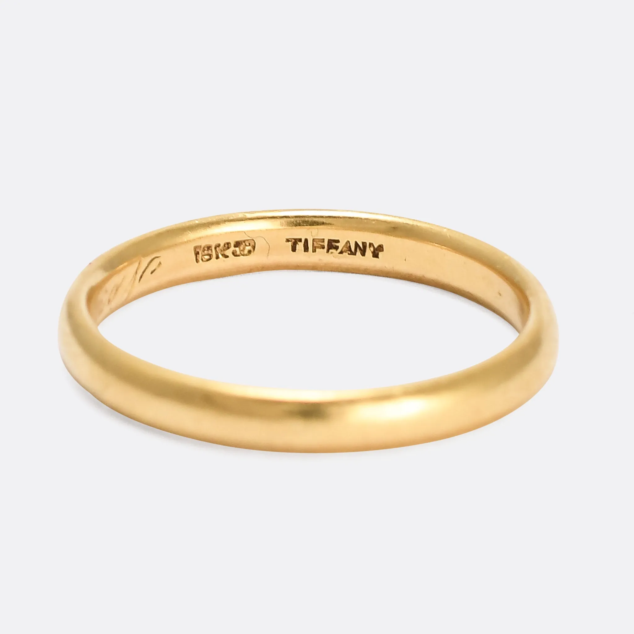 Vintage 18k Gold Tiffany & Co Wedding Band