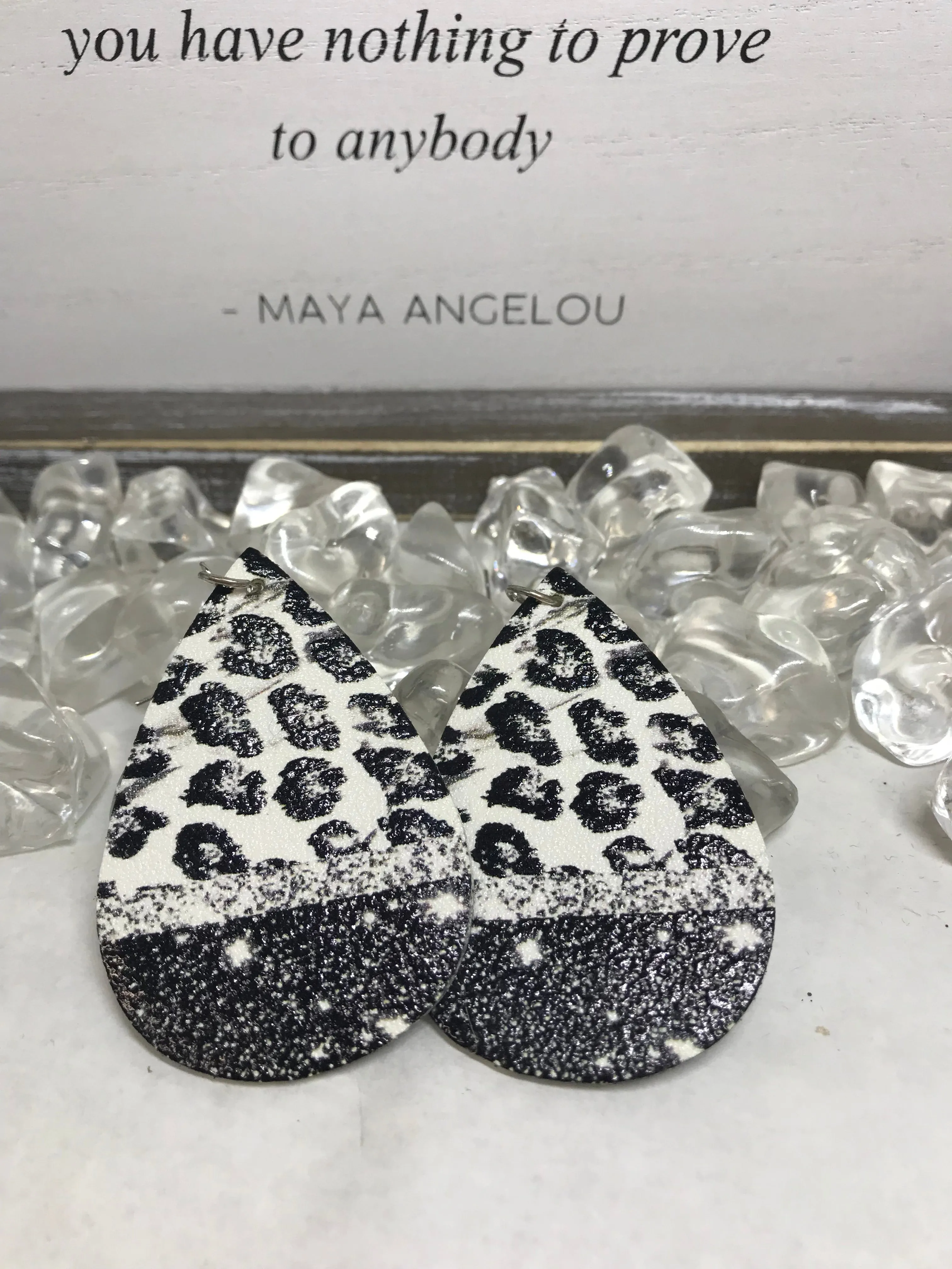 Vinyl Style Earrings