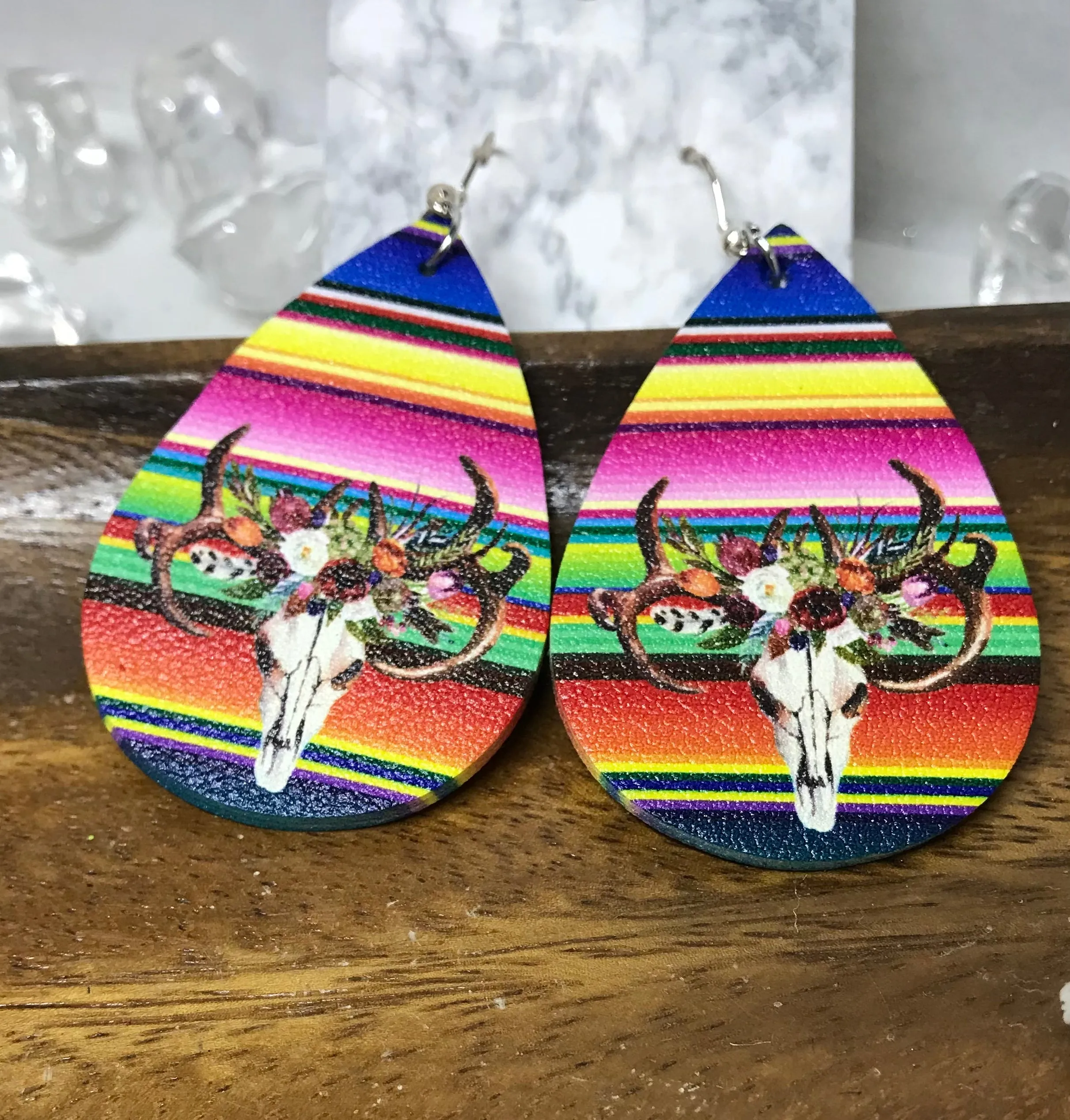Vinyl Style Earrings