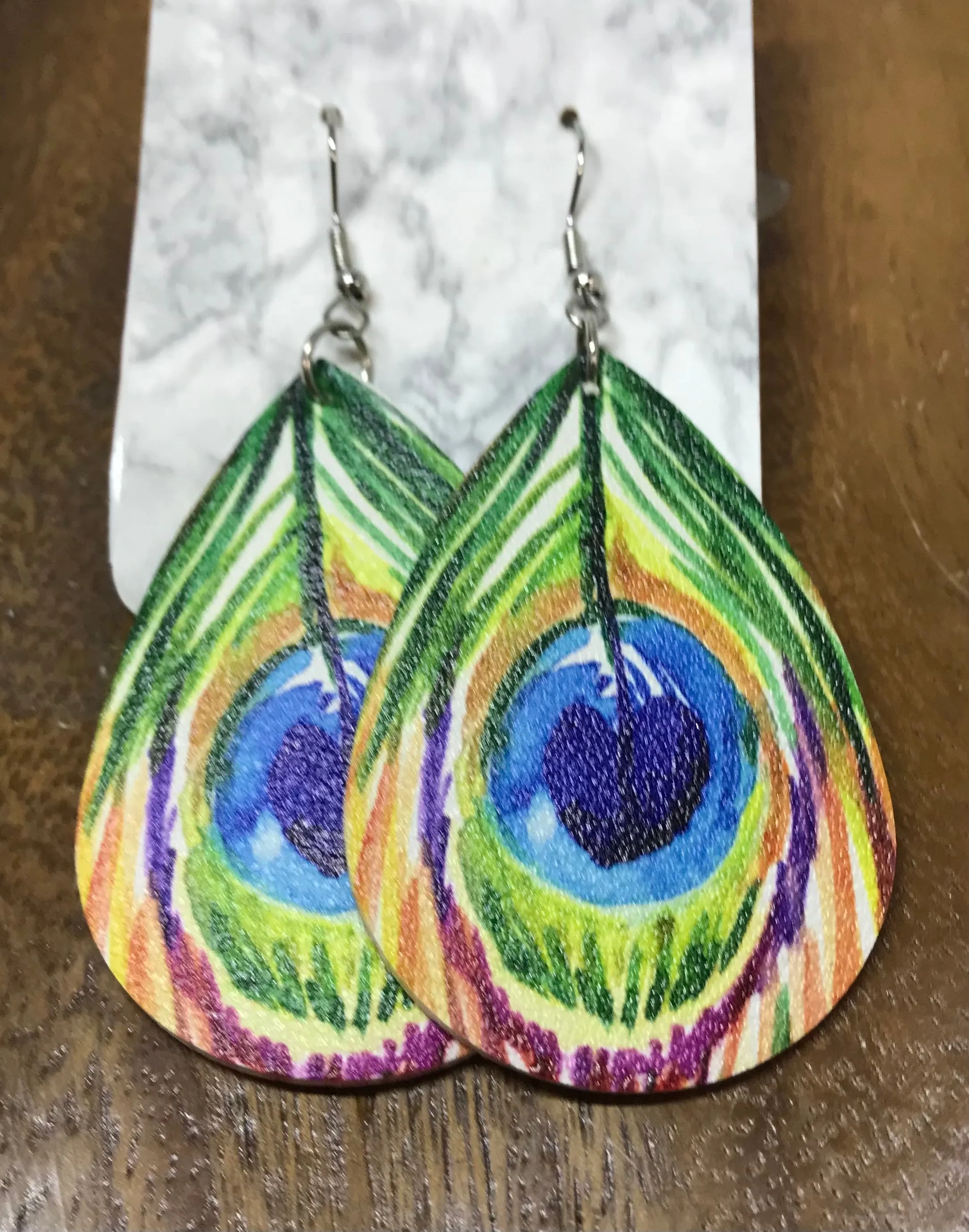 Vinyl Style Earrings