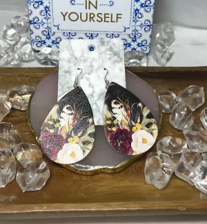 Vinyl Style Earrings
