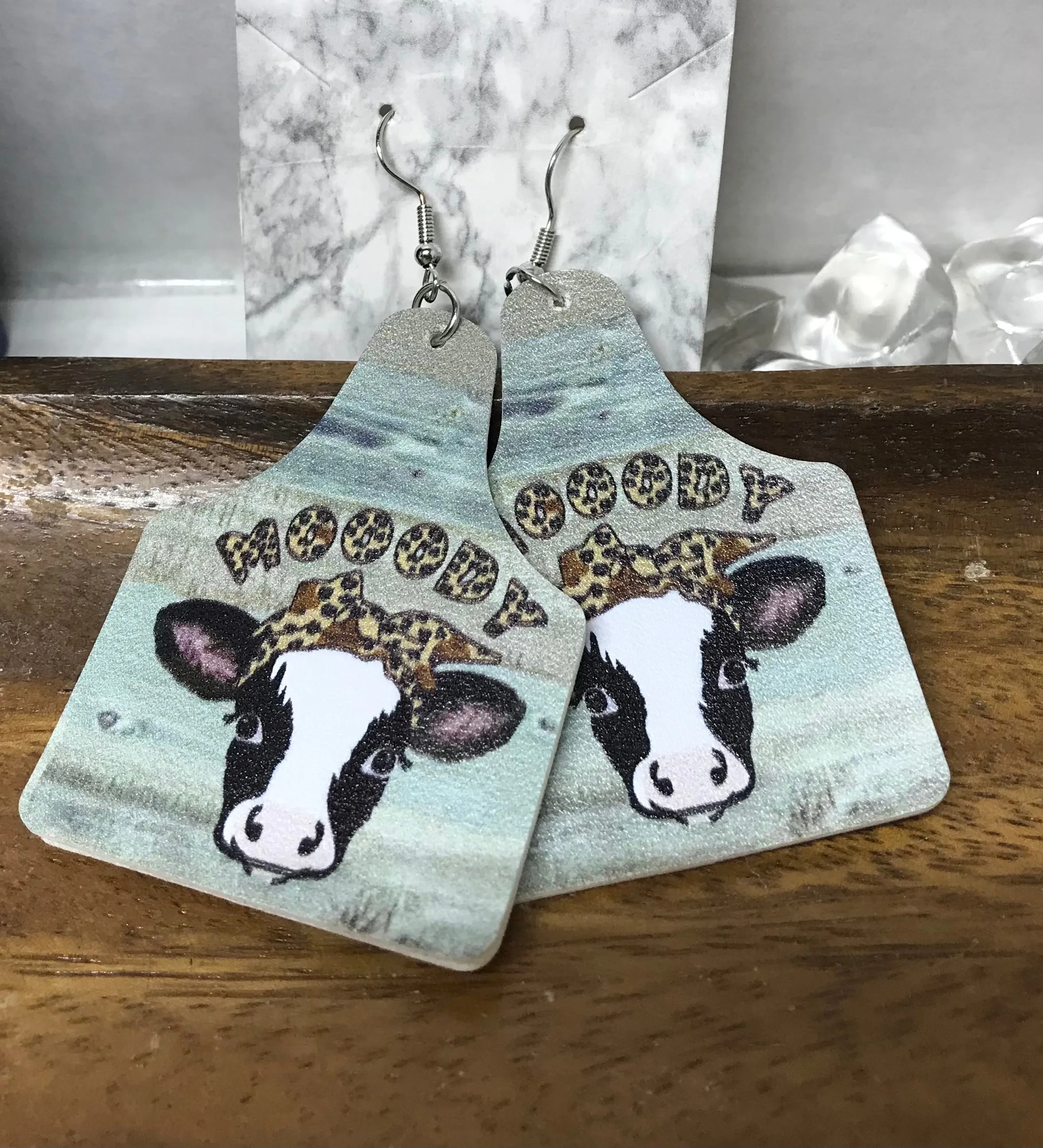 Vinyl Style Earrings