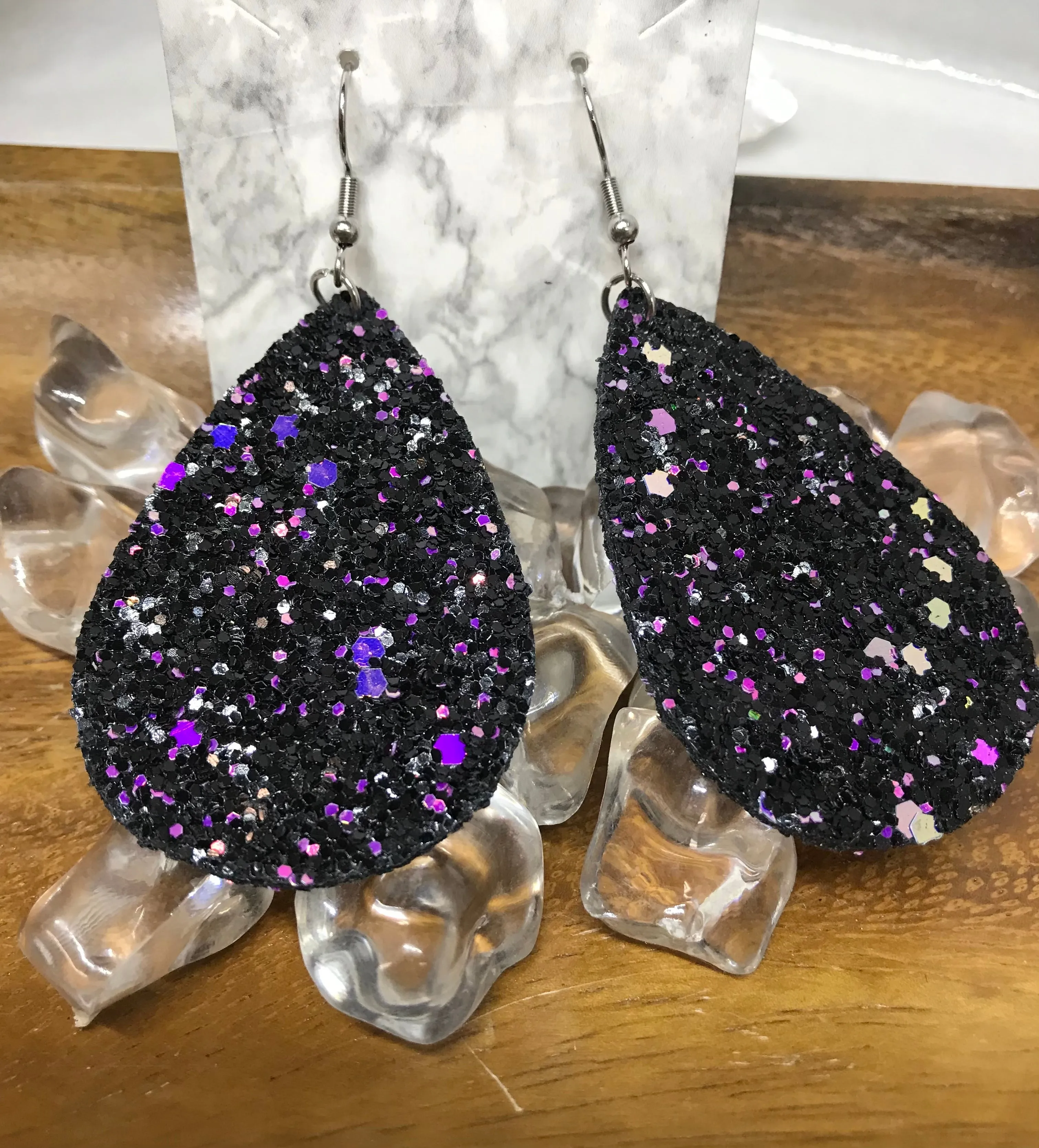 Vinyl Style Earrings