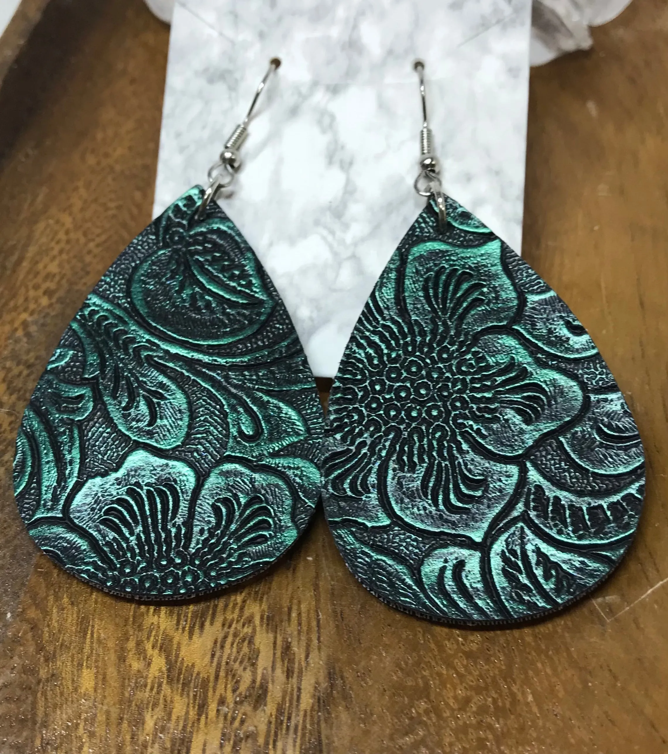 Vinyl Style Earrings