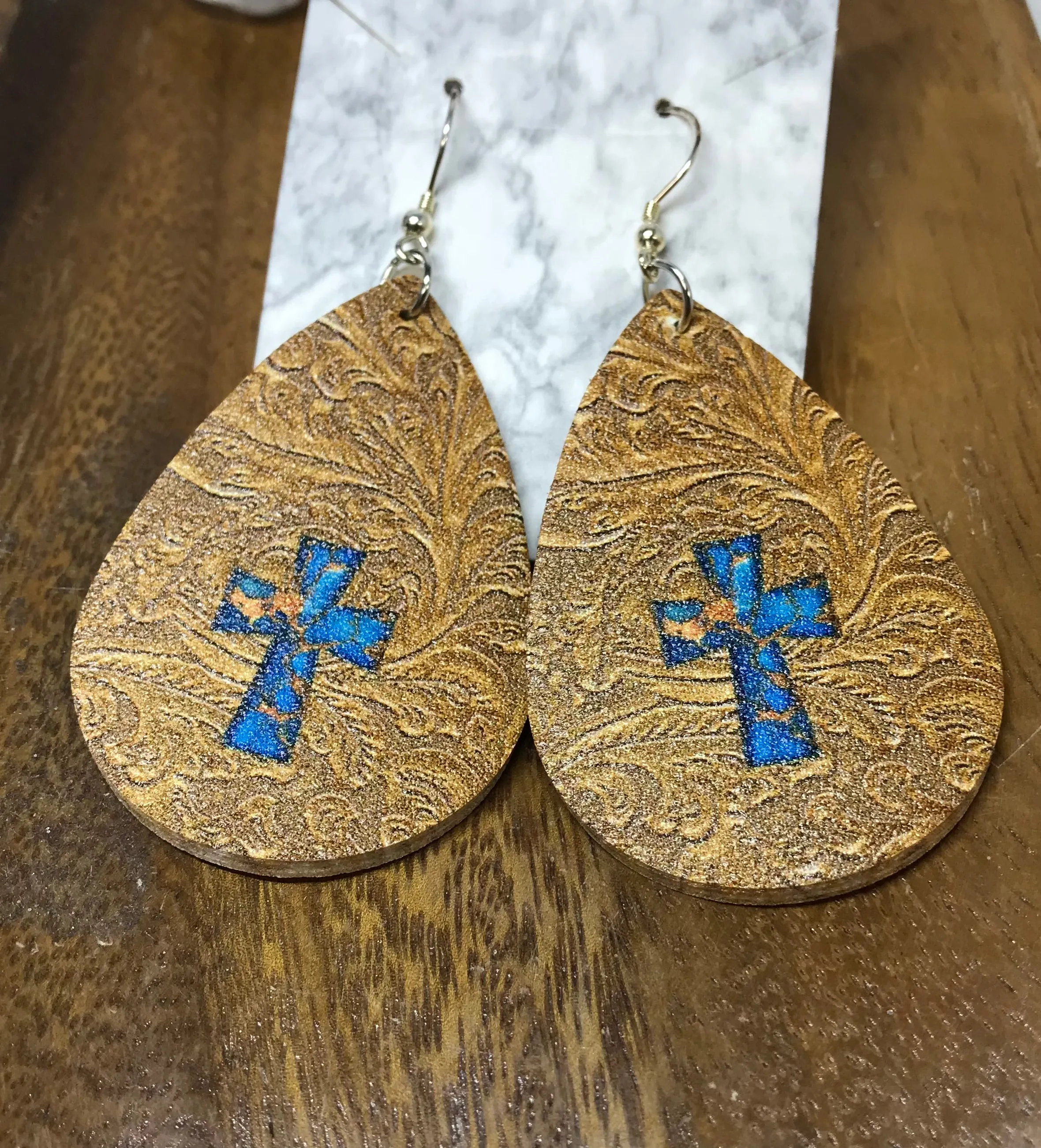Vinyl Style Earrings