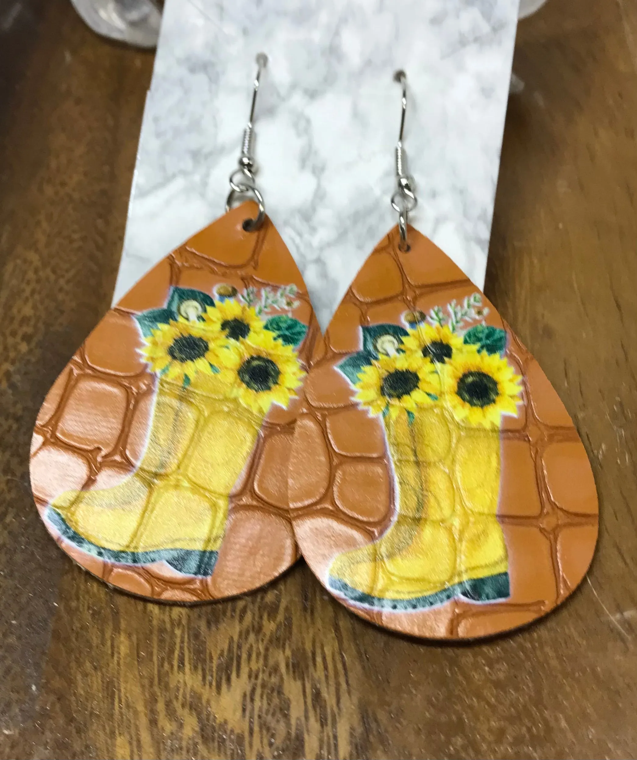 Vinyl Style Earrings