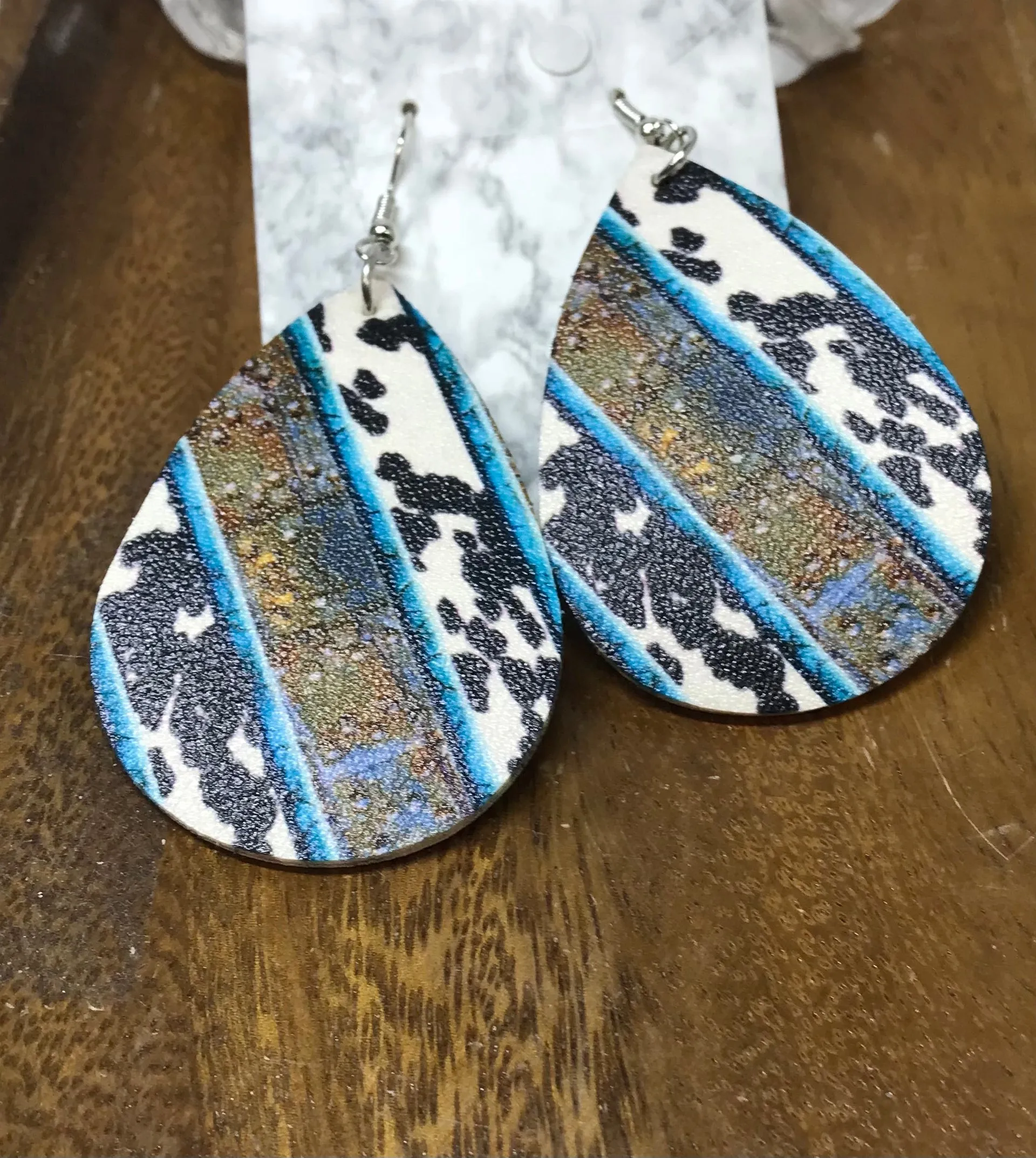 Vinyl Style Earrings