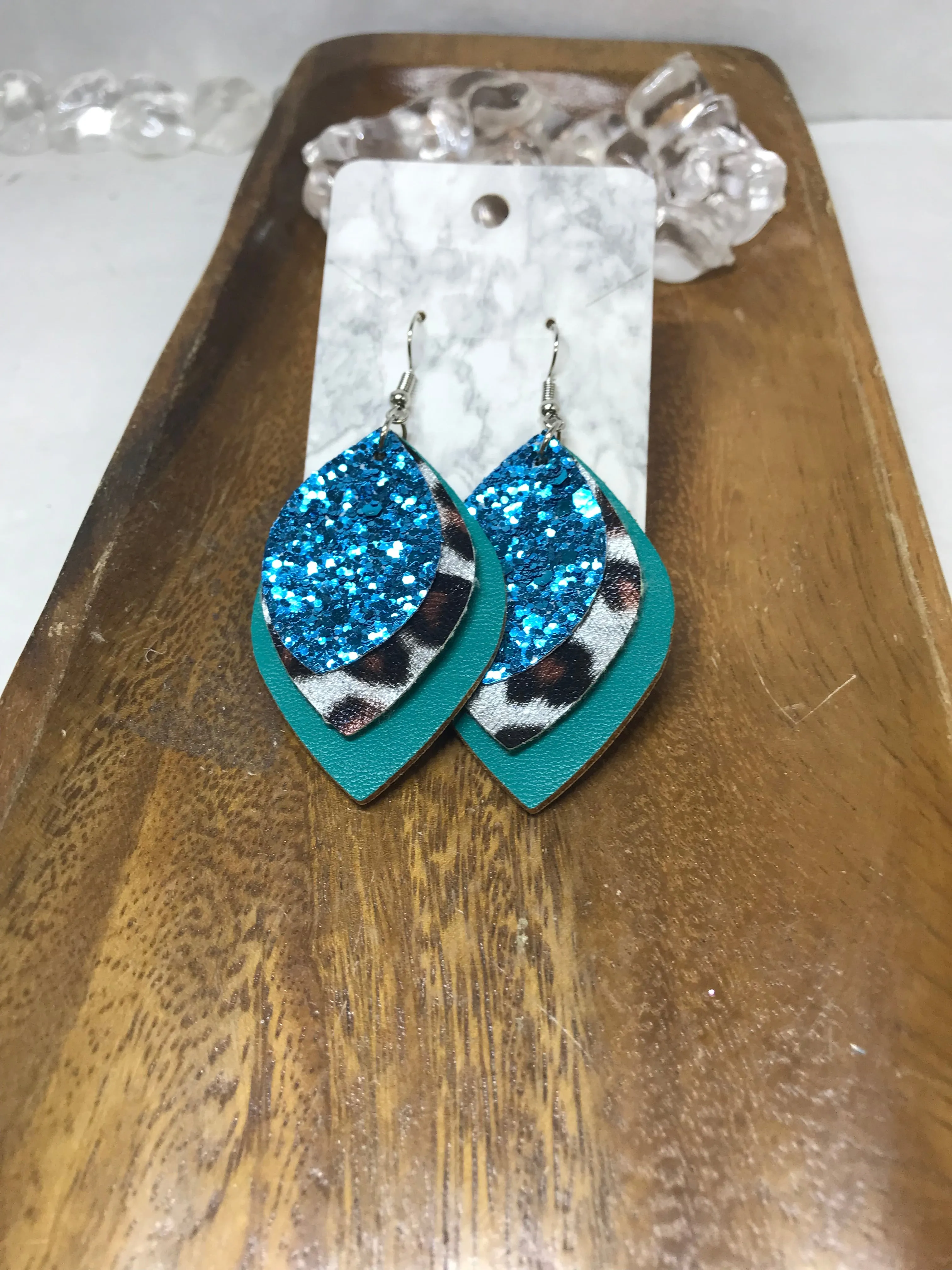 Vinyl Style Earrings