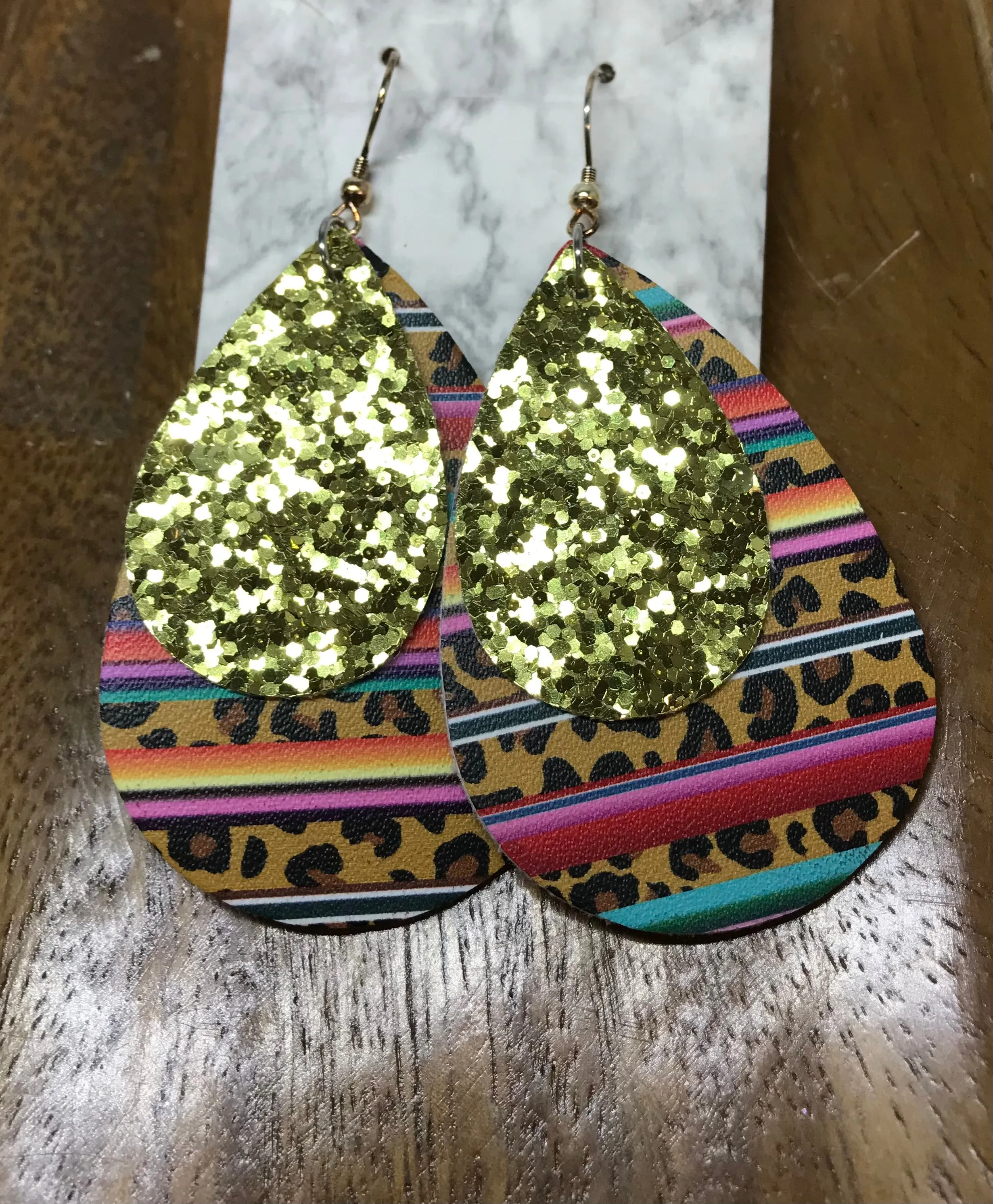 Vinyl Style Earrings