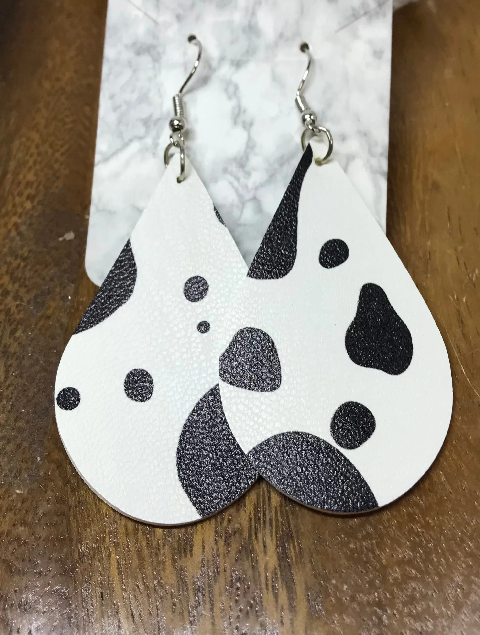 Vinyl Style Earrings