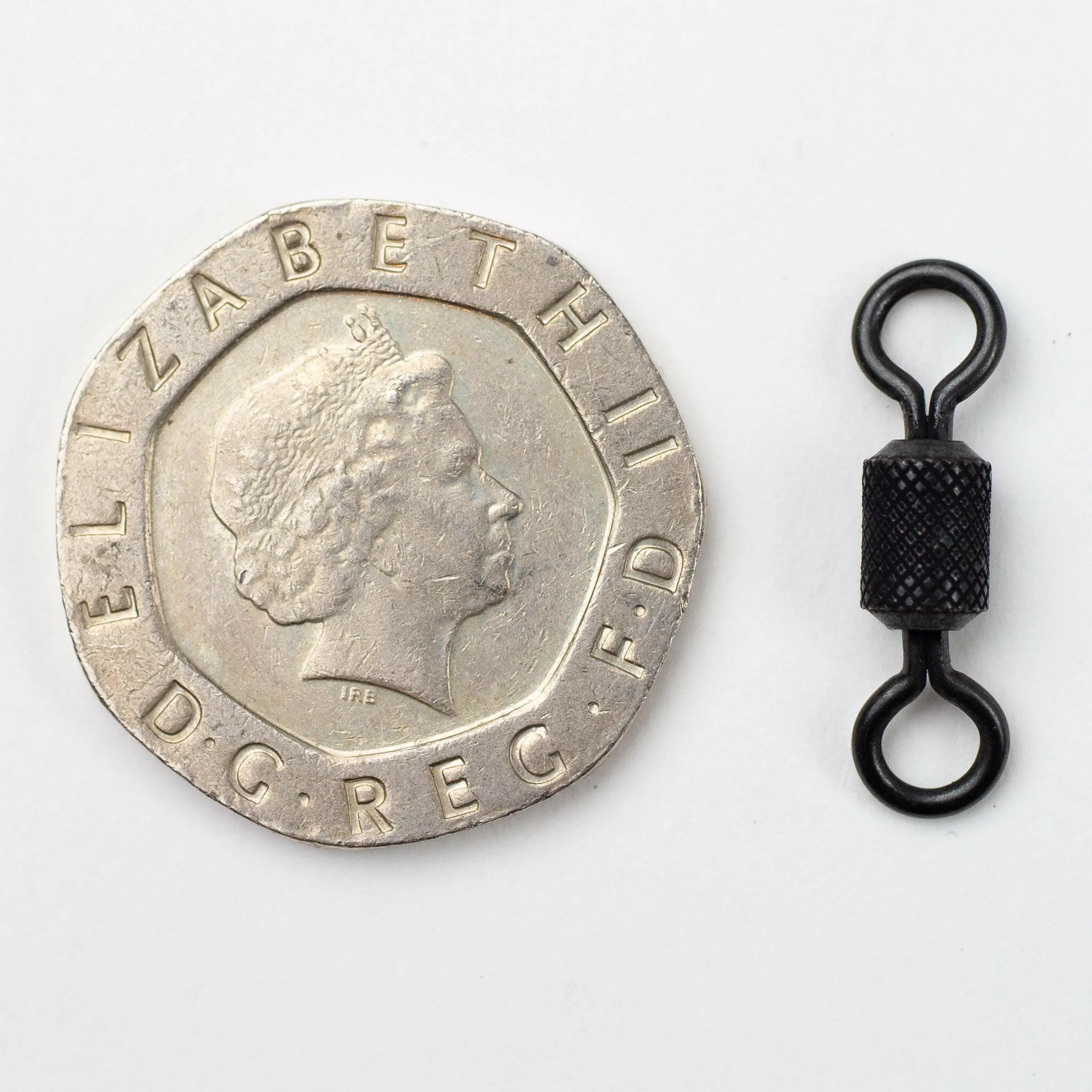 X Pattern Swivel Black Size 3