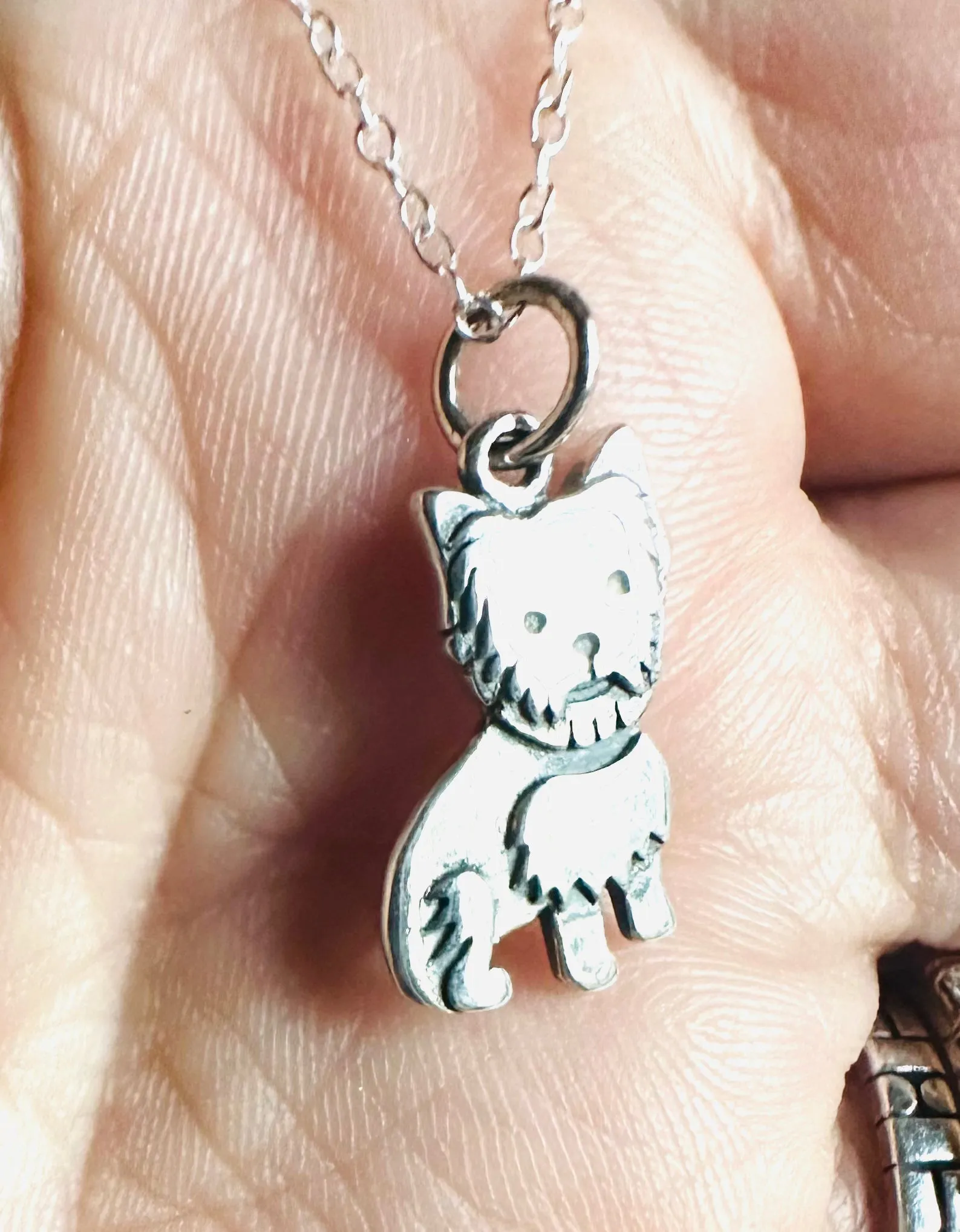 Yorkie Doggie Necklace, Yorkie Lover Necklace, Pure Breed